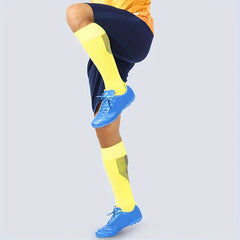 Men's Over The Knee High Sport Socks Sweat Absorbing Comfy Breathable