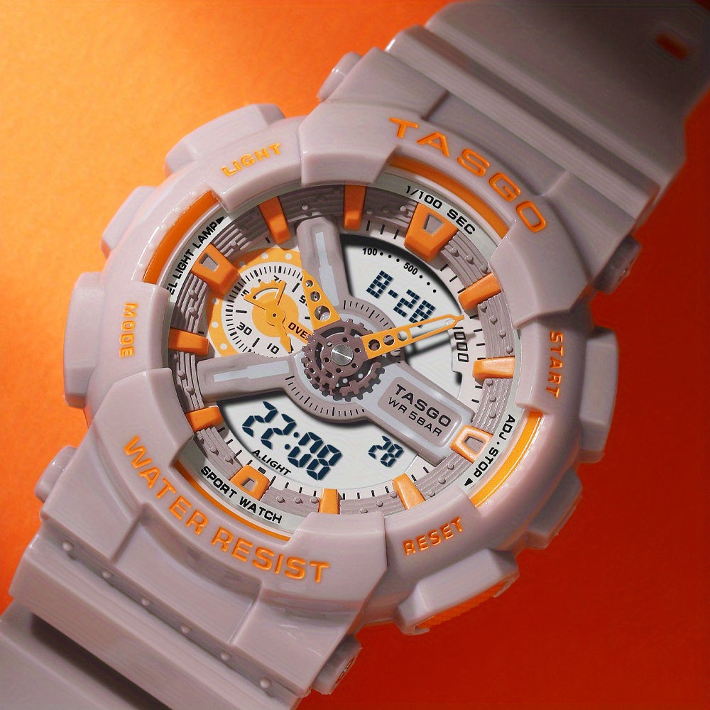 Boys Girls Teen Silicone Watch Multifunctional Waterproof Watchband