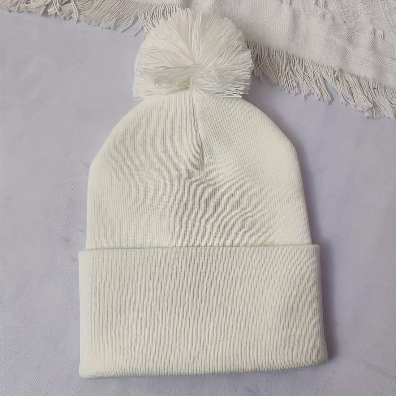 Men's Brimless Knitted Winter Hat for Outdoor Sports