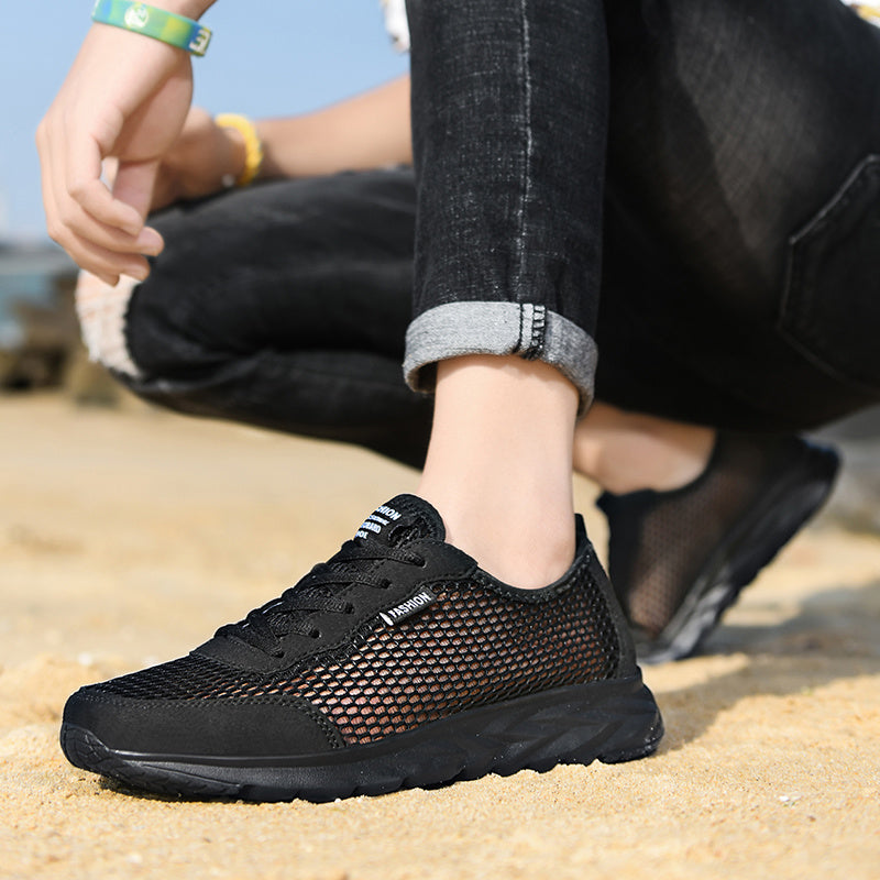Breathable Lightweight Mesh Running Shoes Men's Casual Walking
