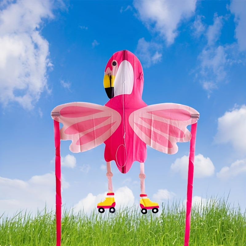 Flamingo Handheld Kite for Outdoor Fun