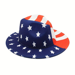 Western Style Dance Hat with Star Design