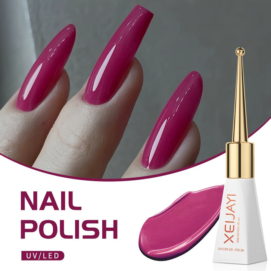 XJ Beauty Gel Nail Polish UV LED High Gloss Finish Heart Pattern 100