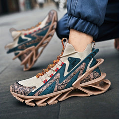 Men's Breathable Blade Sneakers For Jogging Gym