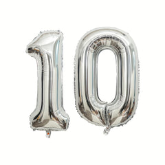 2pcs 81 28 Cm Number Foil Balloons Birthday Party Decor Supplies