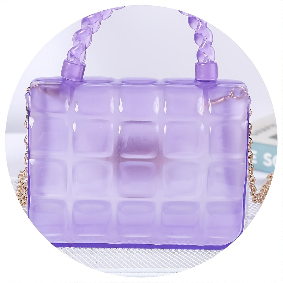 Girls Transparent Crossbody Small Bag Princess Handbag