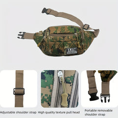 Camouflage Waist Bag Functional Fanny Pack Outdoor Camping Hiking