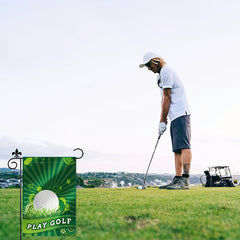 Outdoor Golf Garden Flag Double Sided Seasonal Yard Decor