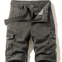 Men's Cotton Cargo Shorts for Spring