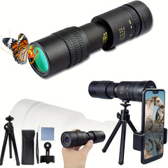 Compact Monocular Telescope for Smartphone with Tripod