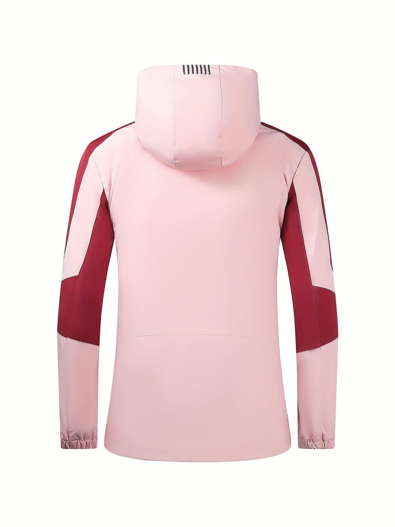 Women's Sports Hooded Zip Jacket with Pockets