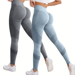 Seamless Fitness Leggings High Waist Yoga Workout Pants Women's Activewear