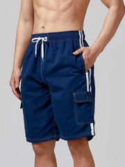 Tropical Swim Trunk Beach Shorts Men's Swimwear - Quick Drying