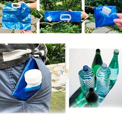 5L 10L Portable Water Bucket Foldable Water Container Water Bag