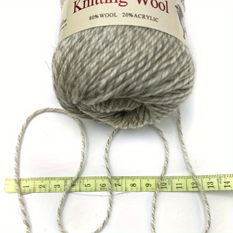 5 Pcs Hand Knitted Wool Thread - Warm & Close Fitting - Light & Soft