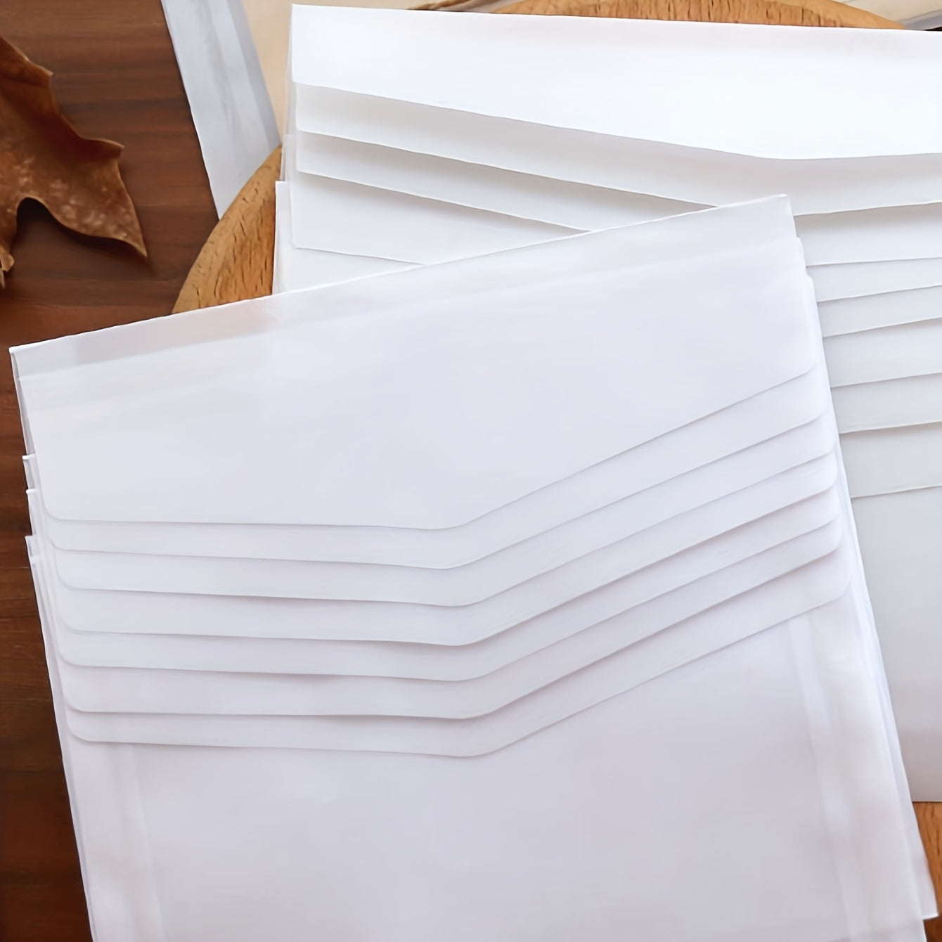 Retro Large Capacity Envelope for Office/Home, 10 Sheets/Pack