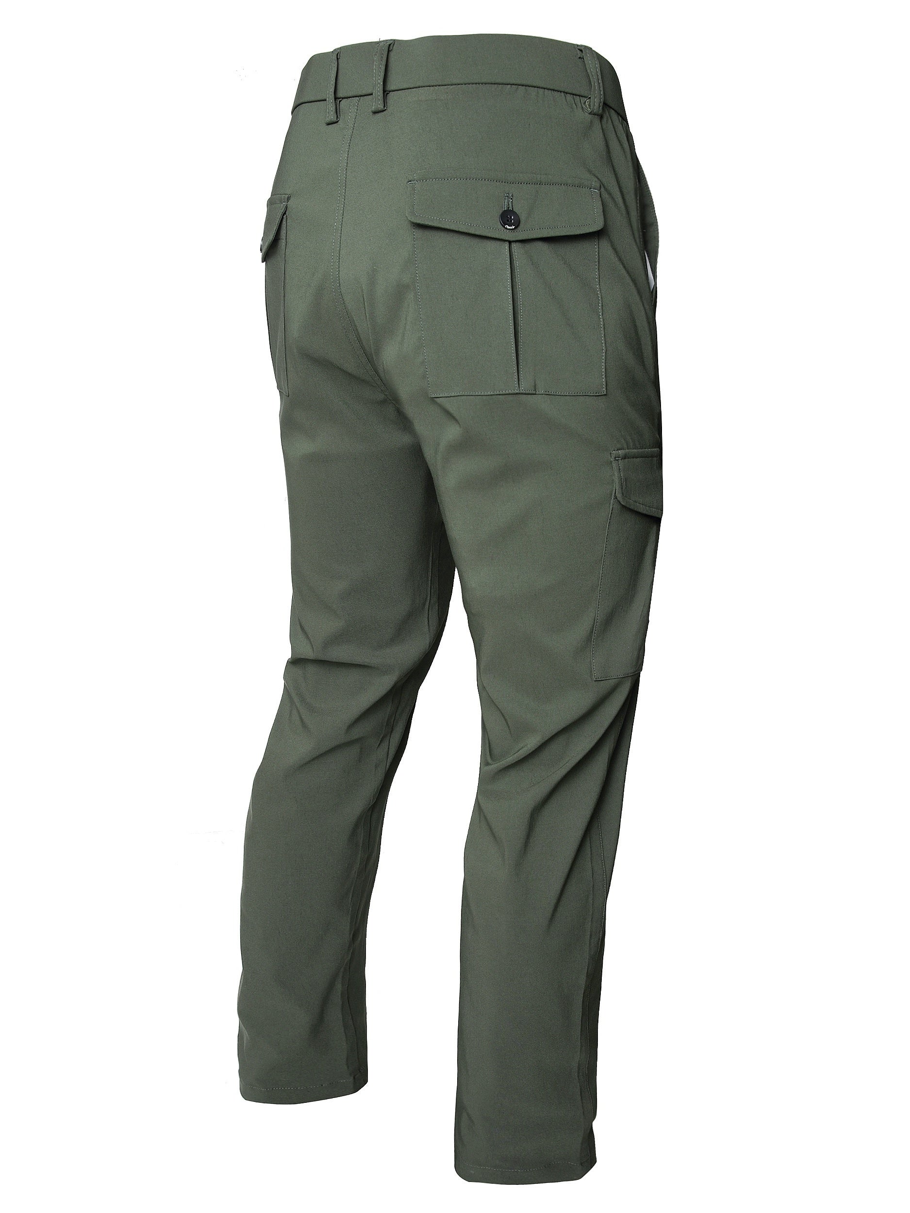 Pocket Casual Pants Men s Medium Stretch Cargo Pants