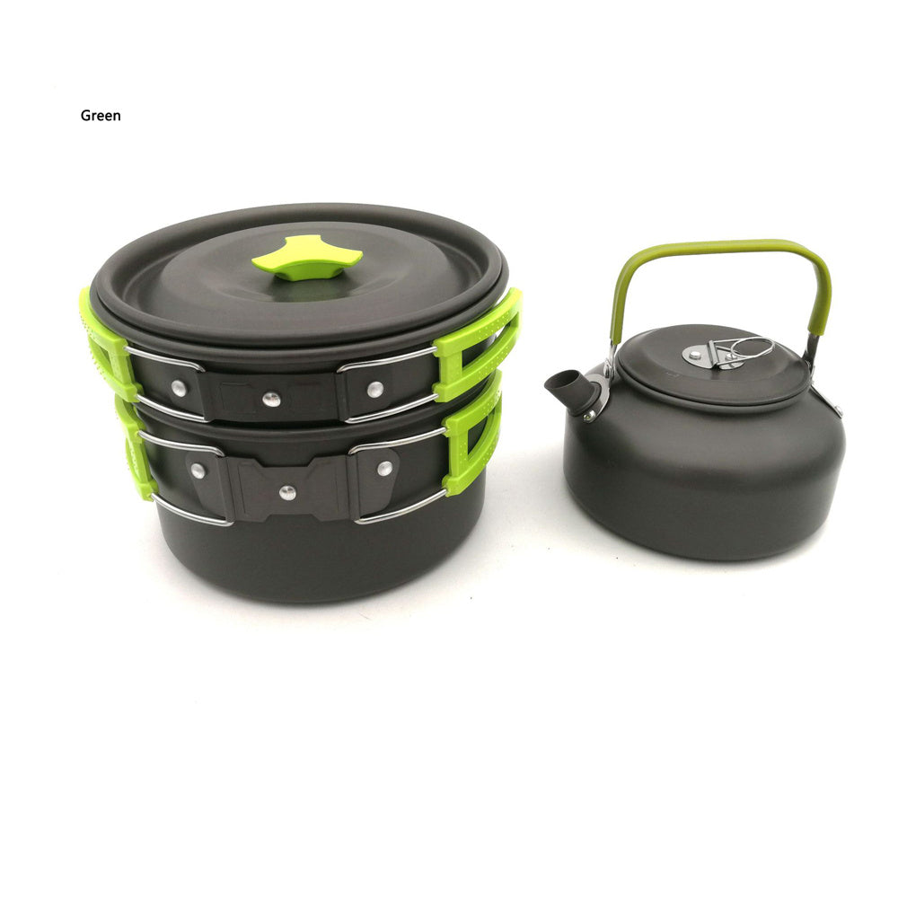 Portable Camping Cookware Set for 2-3 Person