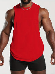 Men's Sleeveless Sport Vest Tank Top for Workout Training Gym