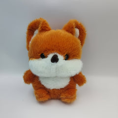 1pc Fox Plush Toy Soft Brown & Stuffed Animal Mixed Colors