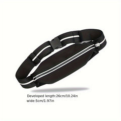 Reflective Waterproof Running Waist Bag Elastic Phone Bag