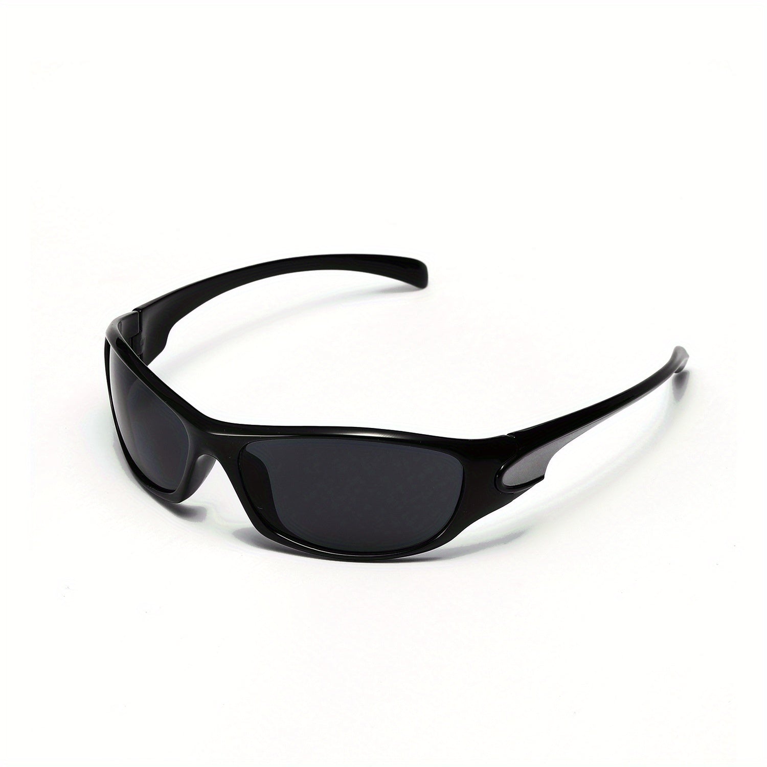 Y2K Wrap Around Sunglasses Cyberpunk Block Glasses UV400