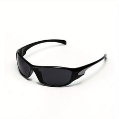 Y2K Wrap Around Sunglasses Cyberpunk Block Glasses UV400