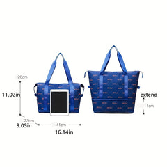 Travel Duffel Bag Wet Dry Separation Fitness Gym Sports Yoga Bag