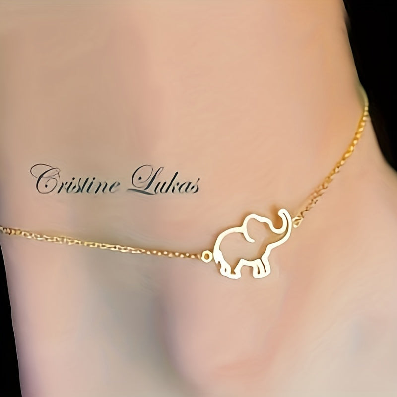 Boho Layered Love Heart Shape Beads Anklet Bracelet