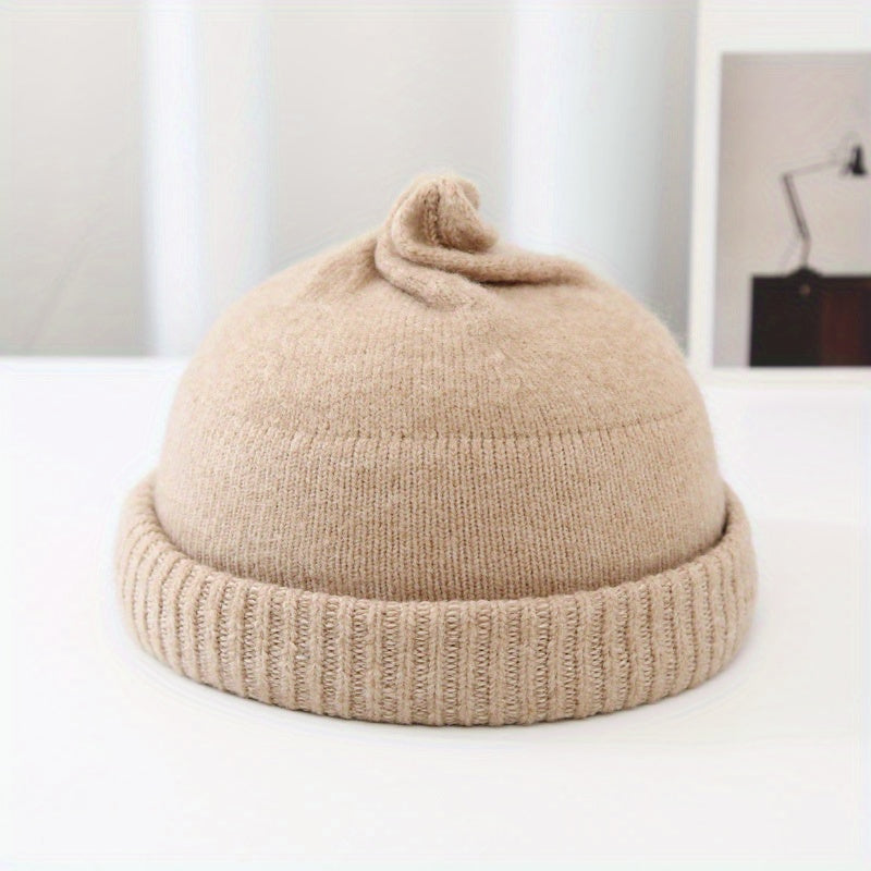 Fashionable Ear Protect Sport Knit Beanie Hat