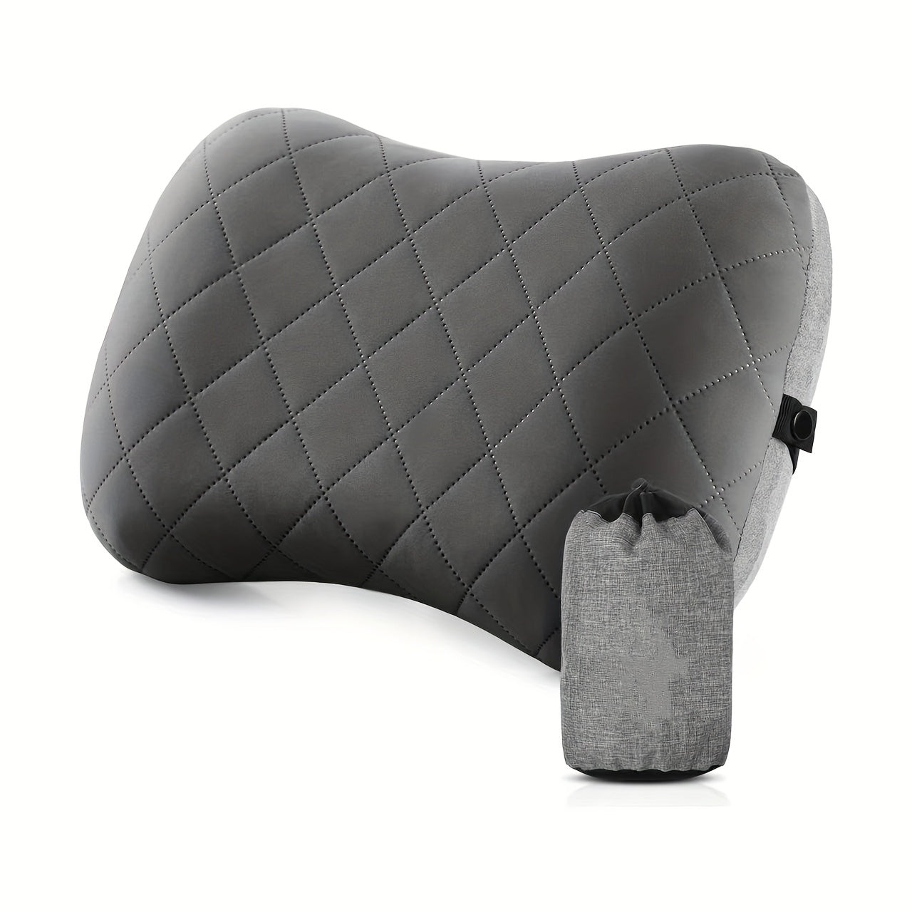 Ultralight Camping Pillow Neck Lumbar Support Removable Cover