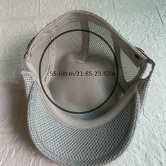Little Bee Breathable Mesh Forward Hat Solid Beret