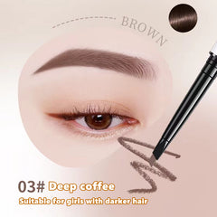 Double Ended Eyebrow Tint Pen Waterproof Makeup Stick