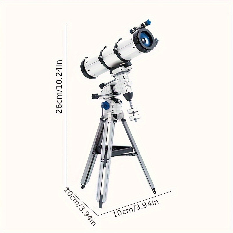 751 pcs Space Telescope Building Blocks Educational Toy Model