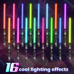 Gravity Sensing RGB Light Up Saber USB Rechargeable Sword