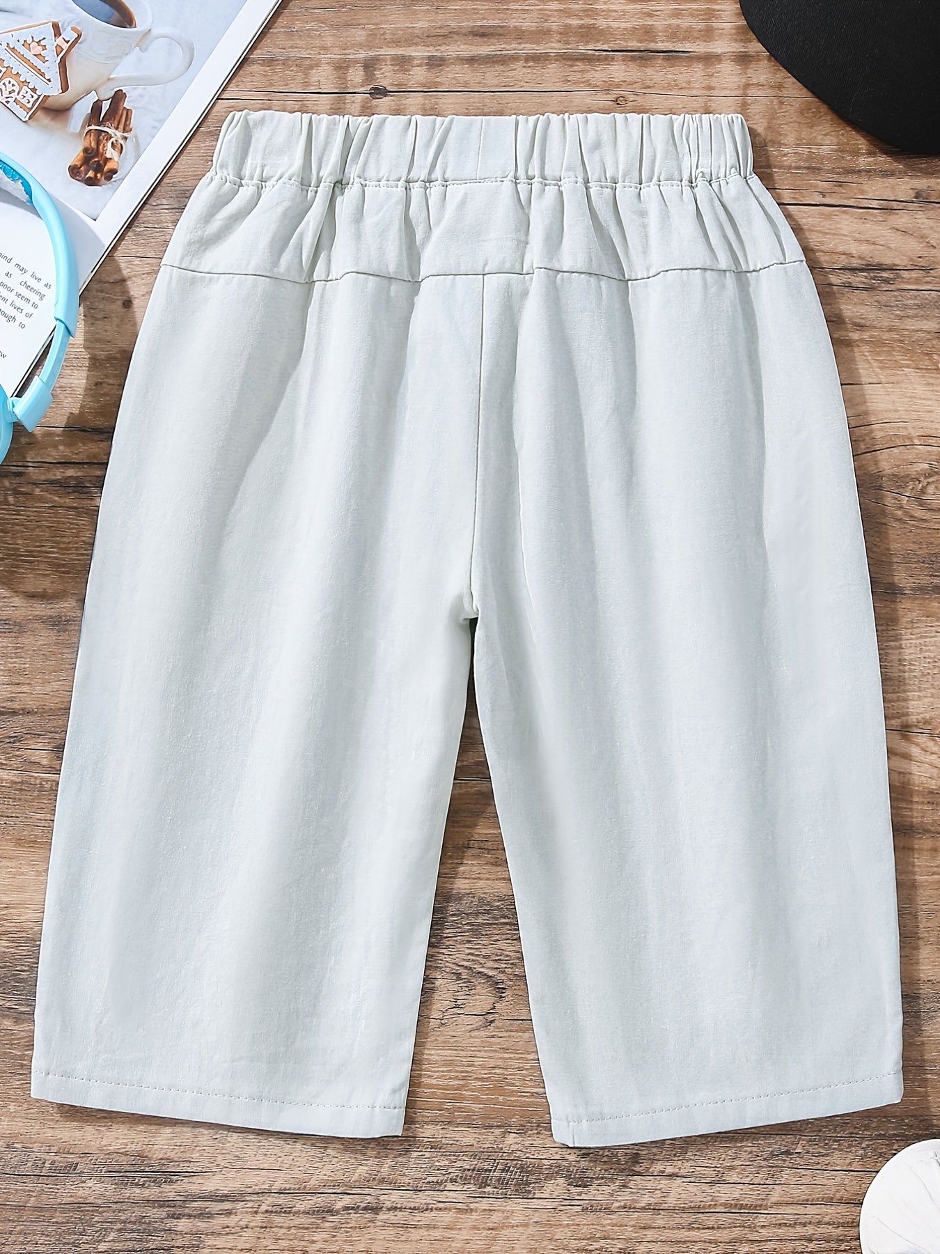 Boys Casual Thin Cotton Elastic Waist Shorts Kids Summer Clothes