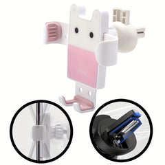 Car Air Outlet Phone Holder with 360° Rotation
