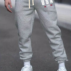 Men's Stylish Joggers with Drawstring Waist