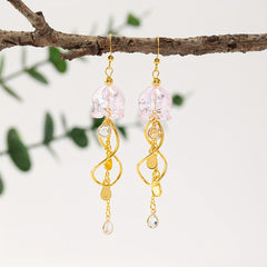 Jellyfish Dangling Earrings - Ocean-Inspired Jewelry