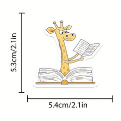 50pcs Cartoon Animal Stickers Waterproof Vinyl Sticker for Water Bottle Laptop P