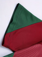 Portugal Football Jersey & Stretch Shorts Set for Kids