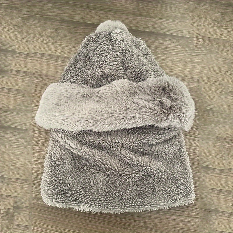 Winter Ear Protection Hat Windproof Outdoor Cycling Hat Thickened Warm Keeping