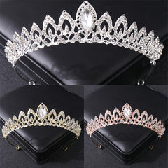 Rhinestone Crown Hairband Headband Party Princess Tiara Wedding