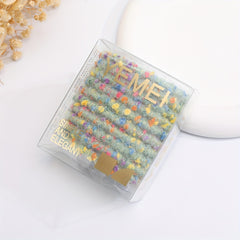 10pcs High Elastic Hair Ties Box Style Hair Rope