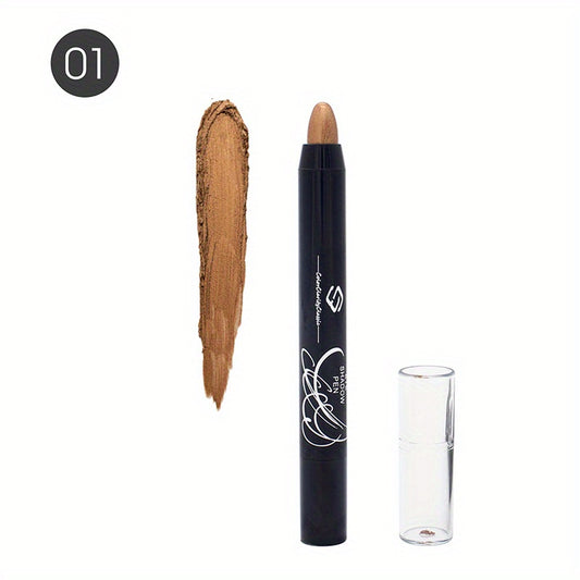 Shimmer Metallic Eyeshadow Stick & Highlighter Stick Set