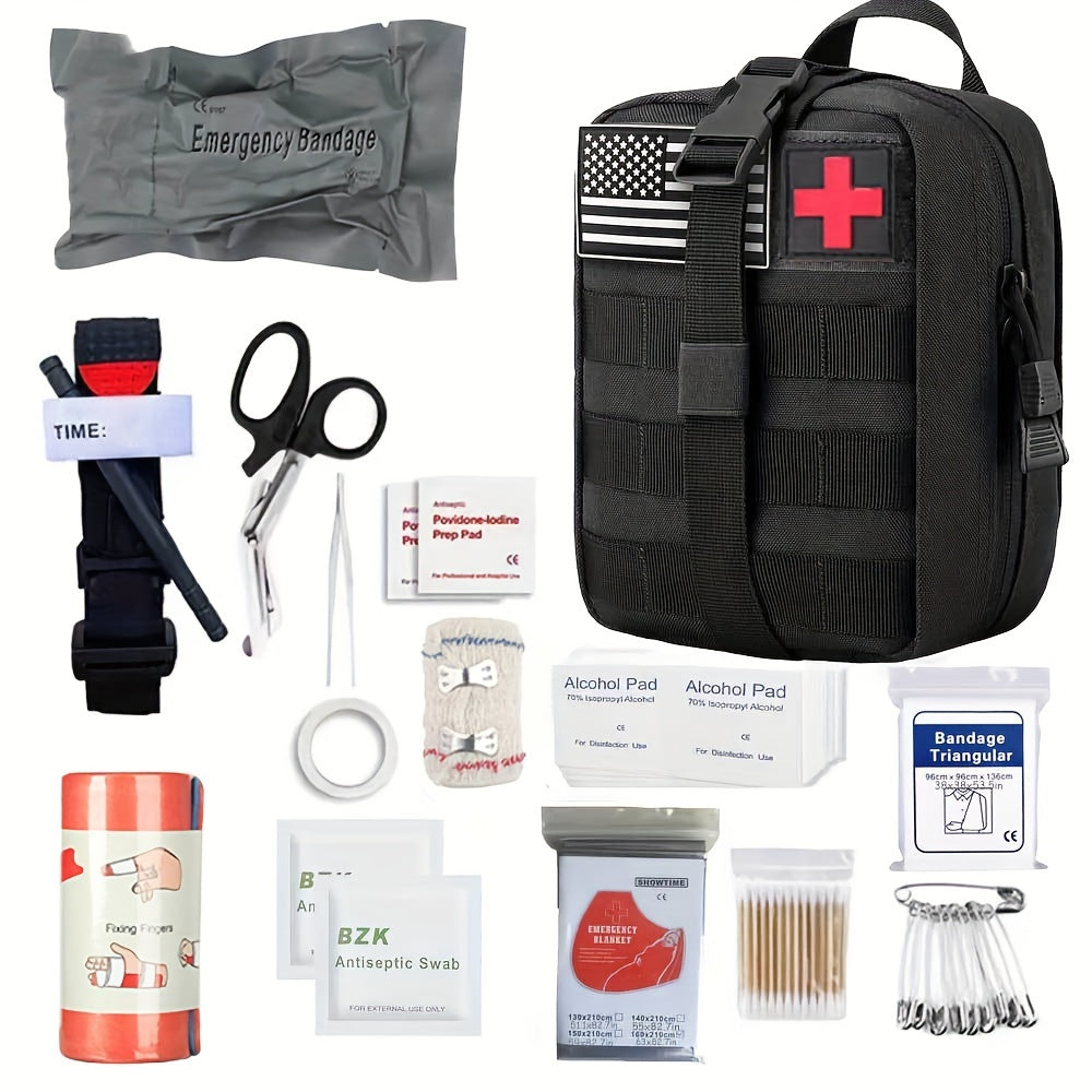 37PCS Outdoor Sports Survival Kit Camping Emergency First Aid