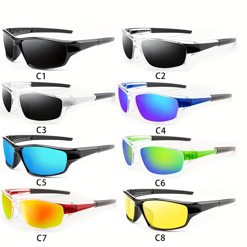 Men's Night Vision Goggles Cycling Polarized Sunglasses