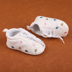 Casual Lace Up Sneakers for Baby Boys Lightweight Non Slip Shoes