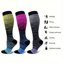 Compression Knee High Socks For Men And Women - Medical Grade