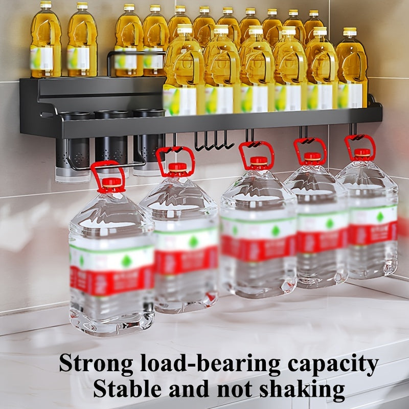 Kitchen Storage Rack Wall Hanging Seasoning Holder
